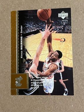 1996-97 Upper Deck - Alonzo Mourning #66 Miami Heat Basketball Card